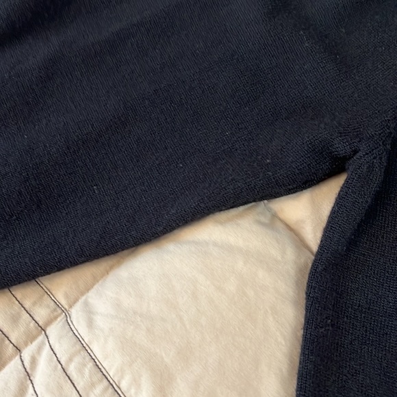 Knit zip sweater with fur collar - Picture 5 of 10